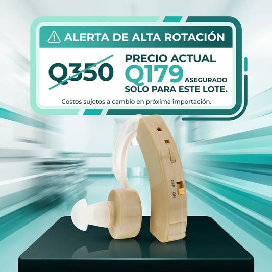 Audifono para Sordera Amplificador