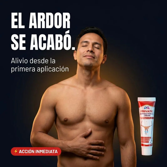 CREMA ANTIBACTERIAL - ELIMINA MAL OLOR Y PICAZON DE TU ZONA INTIMA