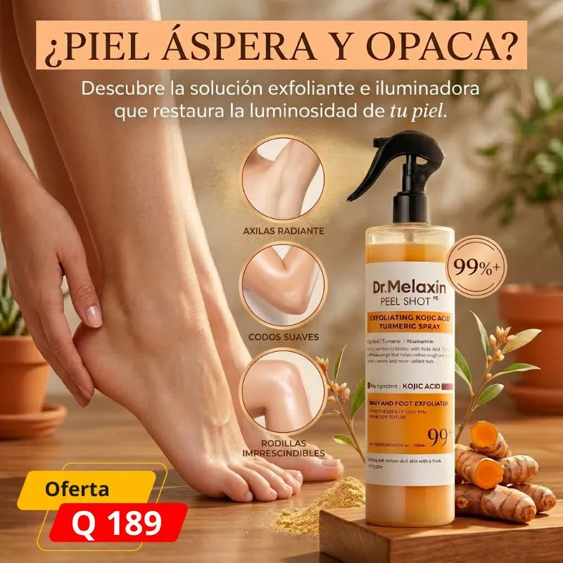 Renueva tu piel - Spray Exfoliante Dr. Melaxin