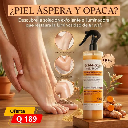Renueva tu piel - Spray Exfoliante Dr. Melaxin