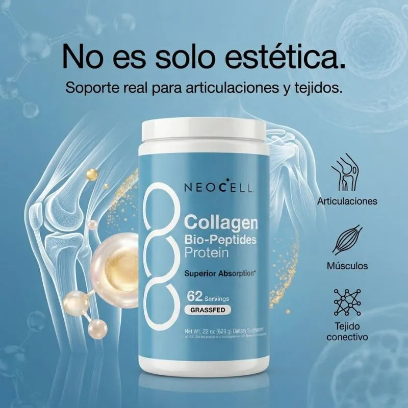NeoCell Bio-Peptides: El Secreto de la Juventud para una Piel Radiante y Firme.