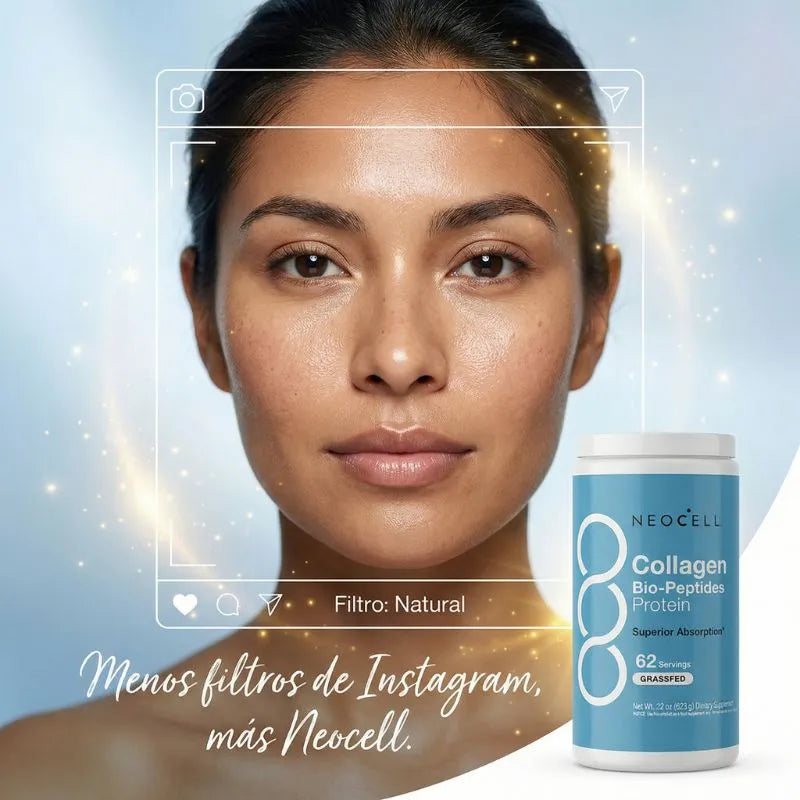 NeoCell Bio-Peptides: El Secreto de la Juventud para una Piel Radiante y Firme.