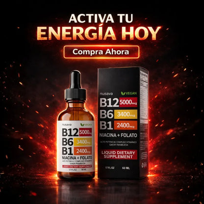 REACTIVA TU CUERPO Y MENTE - Lo Mejor del Complejo B en una Gota