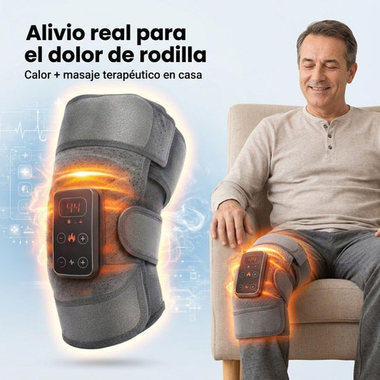 RODILLERA TERMICA MASAJEADORA - Alivia el dolor desde el primer uso.