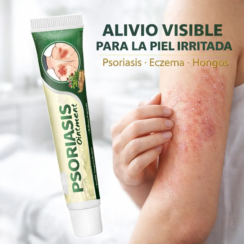 ALIVIO NATURAL PARA LA PSORIASIS, ECCEMA Y TIÑA
