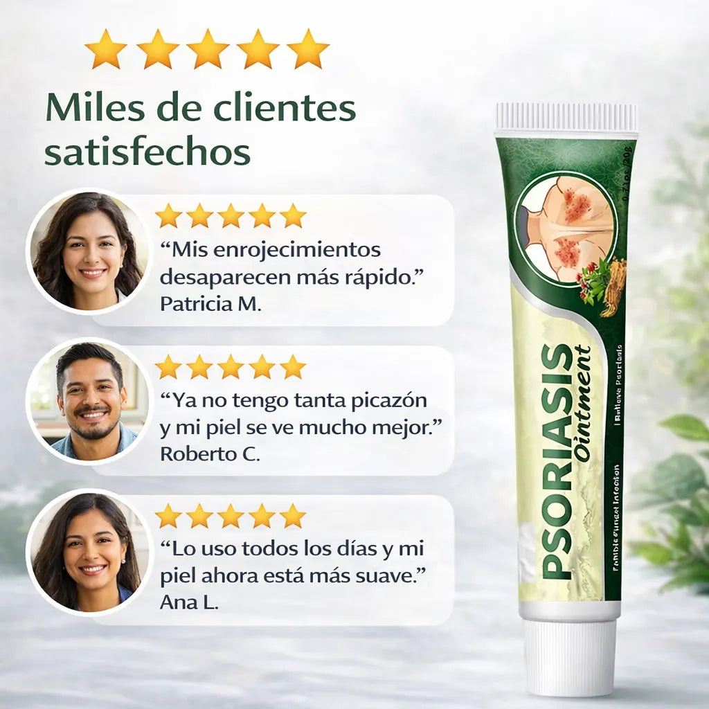 ALIVIO NATURAL PARA LA PSORIASIS, ECCEMA Y TIÑA