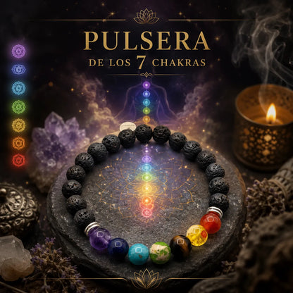 Pulsera de los 7 chakras