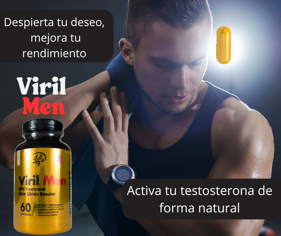 VIRIL MEN X 60 POTENCIA, DURACIÓN, CONTROL. TODO EN UNO
