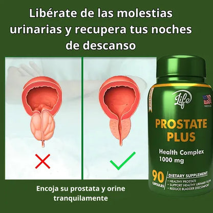 PROSTATE PLUS -Tu aliado natural para una próstata saludable