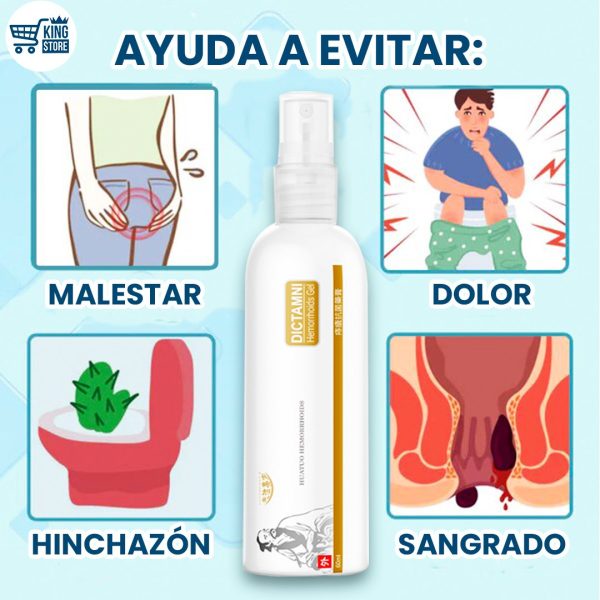 Gel en Spray Anti Hemorroides DICTAMNI