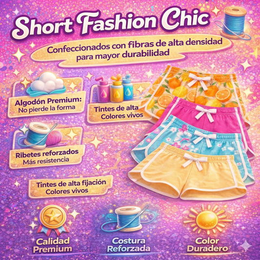 Short dama juvenil