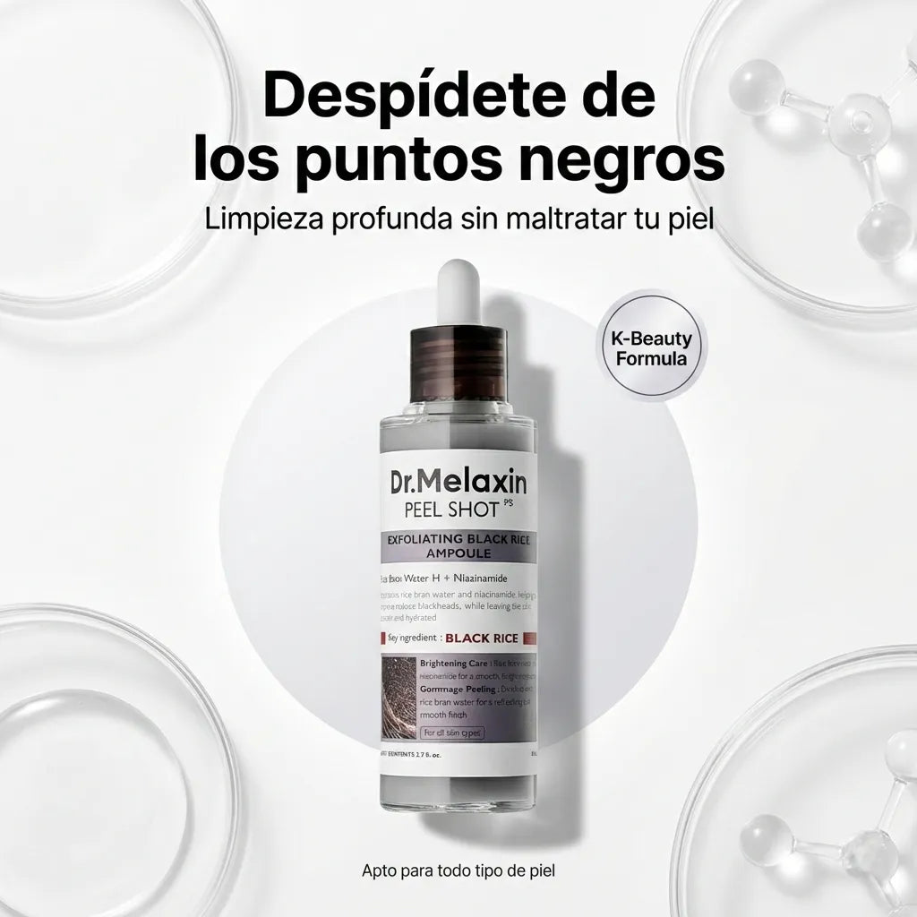 EXFOLIANTE BLACK RICE - Borra puntos negros y renueva tu piel