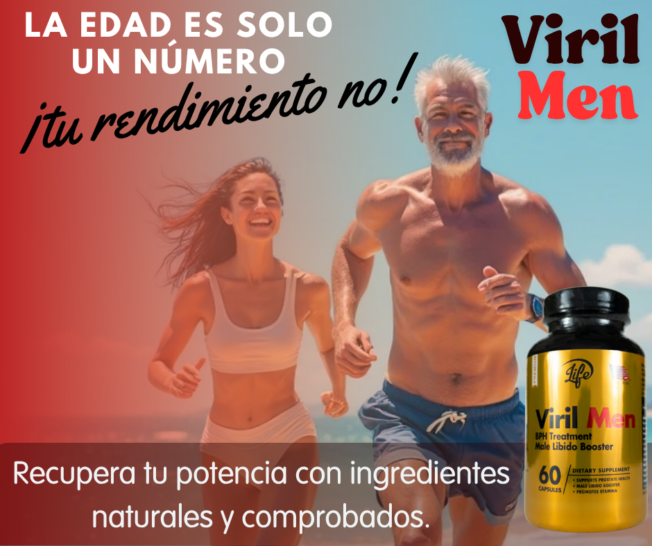 VIRIL MEN X 60 POTENCIA, DURACIÓN, CONTROL. TODO EN UNO