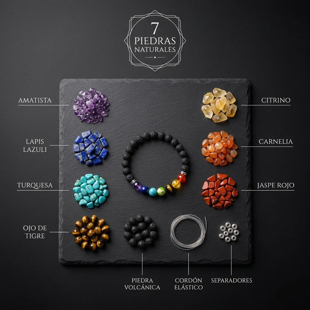 Pulsera de los 7 chakras