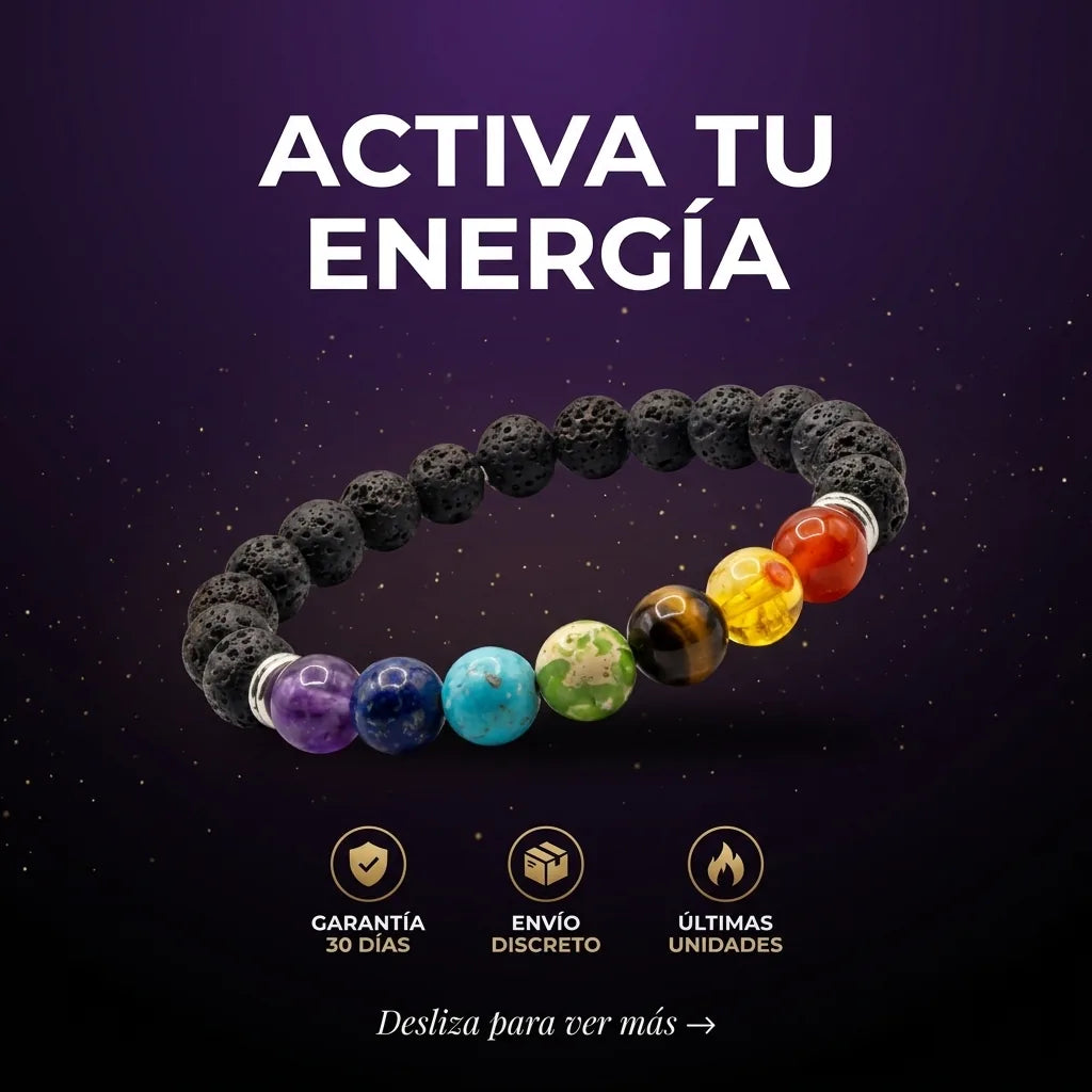 Pulsera de los 7 chakras