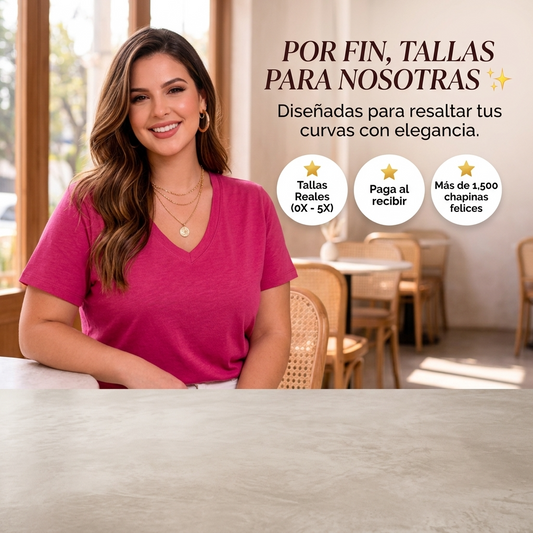 Blusa Terra sky manga corta cuello V